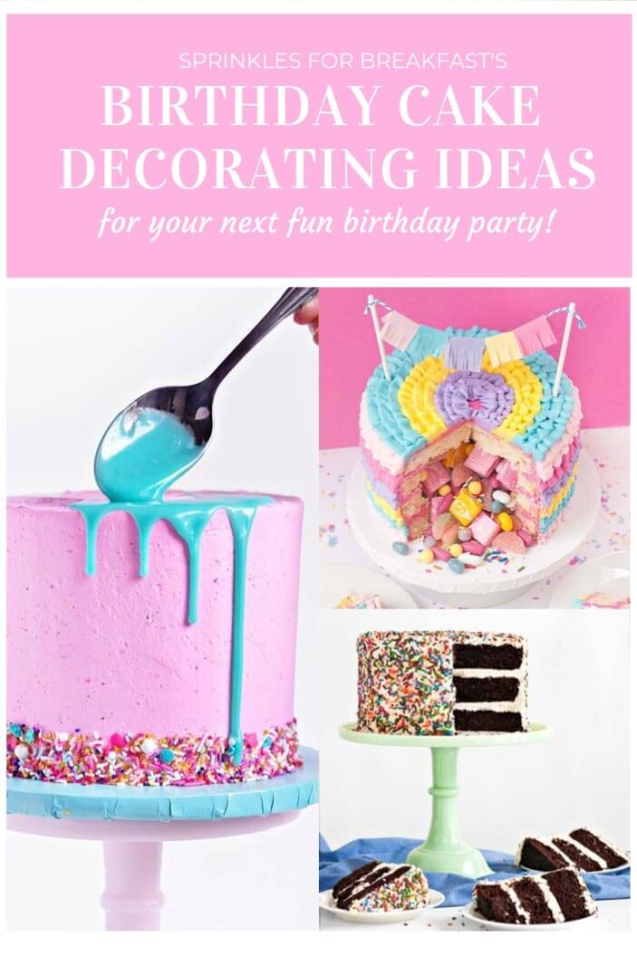 6 DIY Cake Decorating Ideas - Cake by Courtney