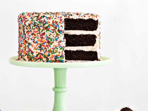 Rainbow Layer Cake | Rainbow Cake Recipe | Eat the Love